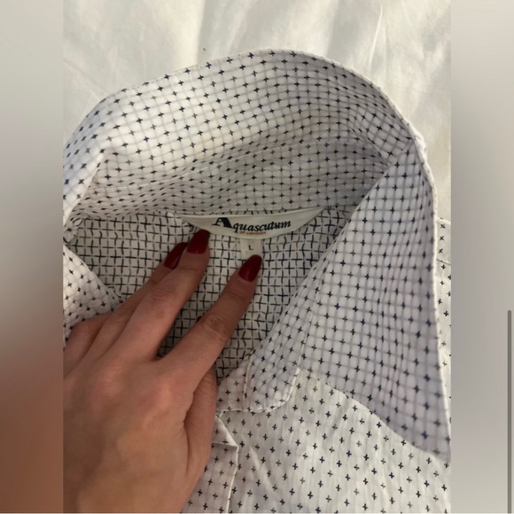 #AQUASCUTUM - BUTTON DOWN SHIRT - Picture 3 of 3